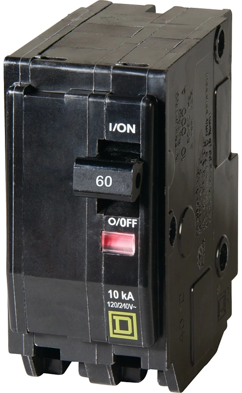 Qo 60 Amp Standard 2-pole Circuit Breaker - Model Qo260c