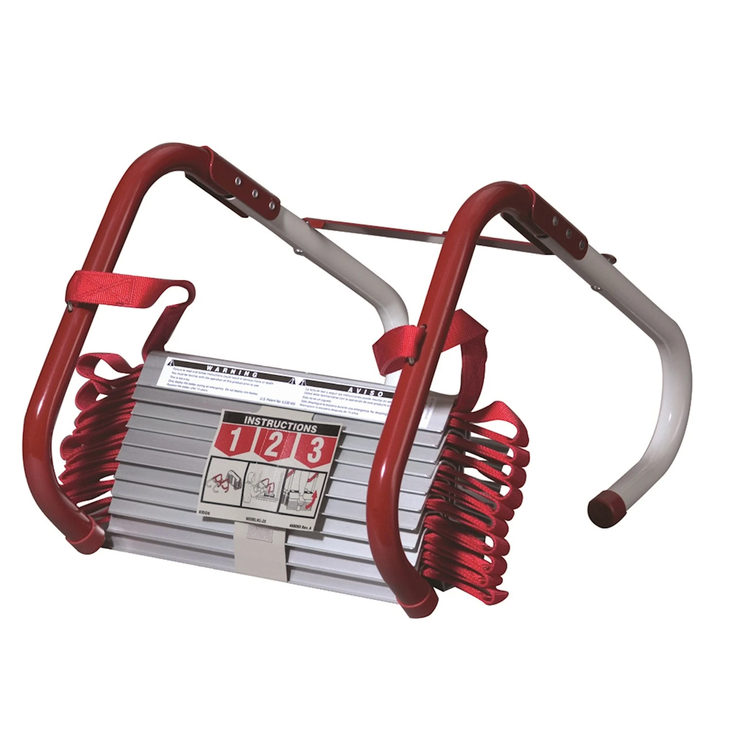 13-foot 2-story Fire Escape Ladder Model 468093 - Durable & Compact