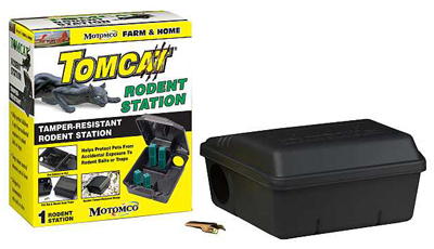 Tamper-resistant Rodent Bait Station For Indoor And Outdoor Use