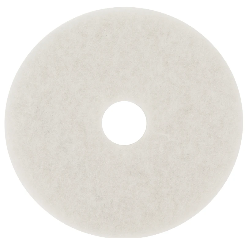 20 Inch White Polishing Floor Pad Model 4100 for Floor Maintenance