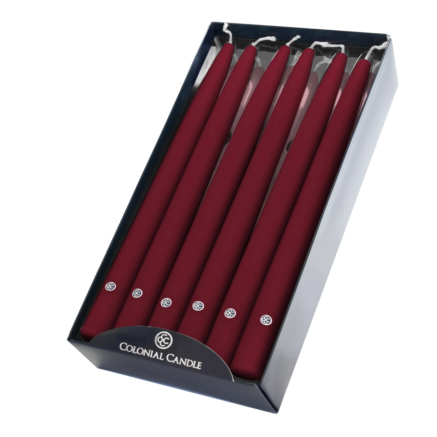 Cranberry Taper Candle, 12 In.,12-Ct.