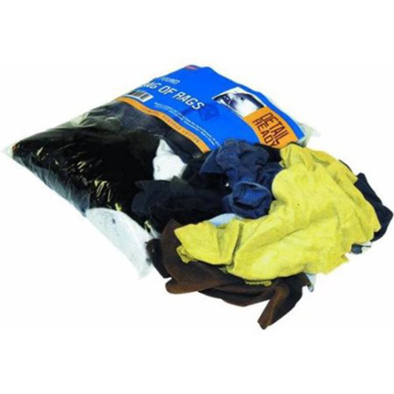 Bag of Cleaning Rags Cloths, Half Pound