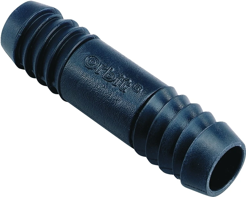1/2 Inch High-impact Plastic Barb Coupling For Riser Flex Pipe