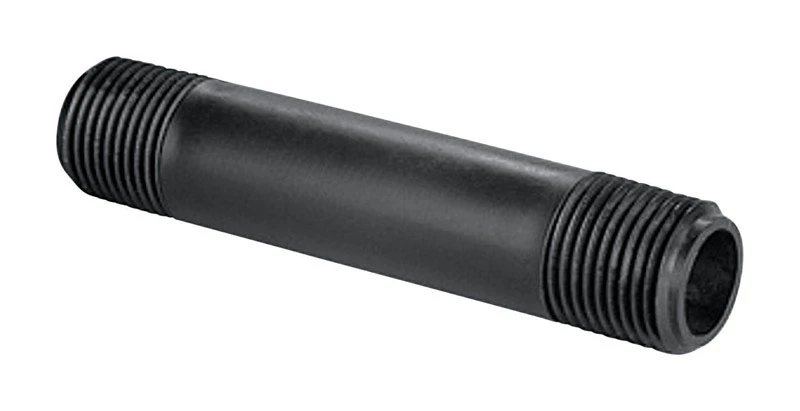 Underground Sprinkler Pvc Riser, Molded Gray, 3/4" X 4-inch, Schedule 90