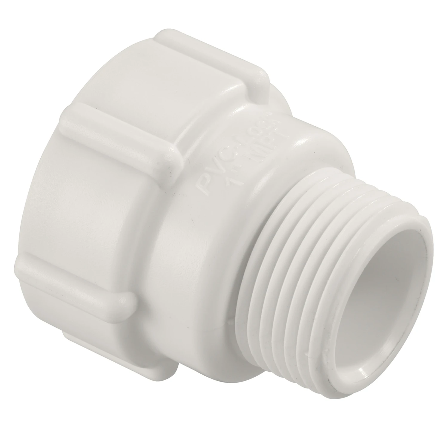 1 In. X 1 In. Mnpt Pvc-lock Adapter For Easy Installation