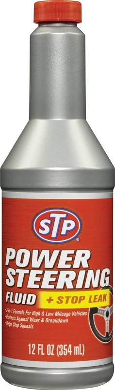 Power Steering Fluid & Stop Leak, 12-fl. Oz. For Preventive Maintenance