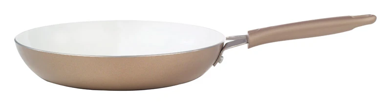Pure Living Non-stick Ceramic Saute Pan, Champagne, 10-inch