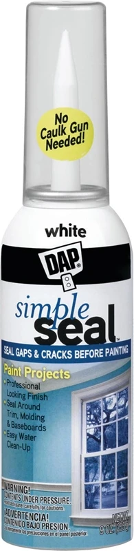 Simple Seal Paint Projects Sealant, Paintable, 9 Oz - Easy Application