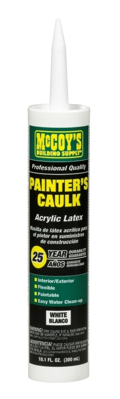 Painter's Acrylic Latex Caulk White 10.1 Ounce Tube