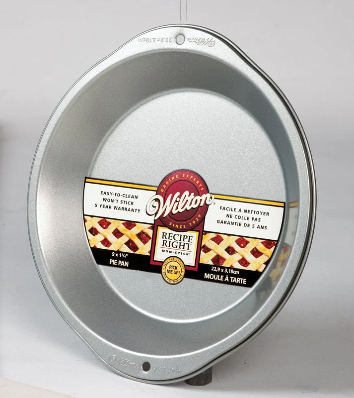 Recipe Right 9 Inch Non Stick Pie Pan Durable Bakeware