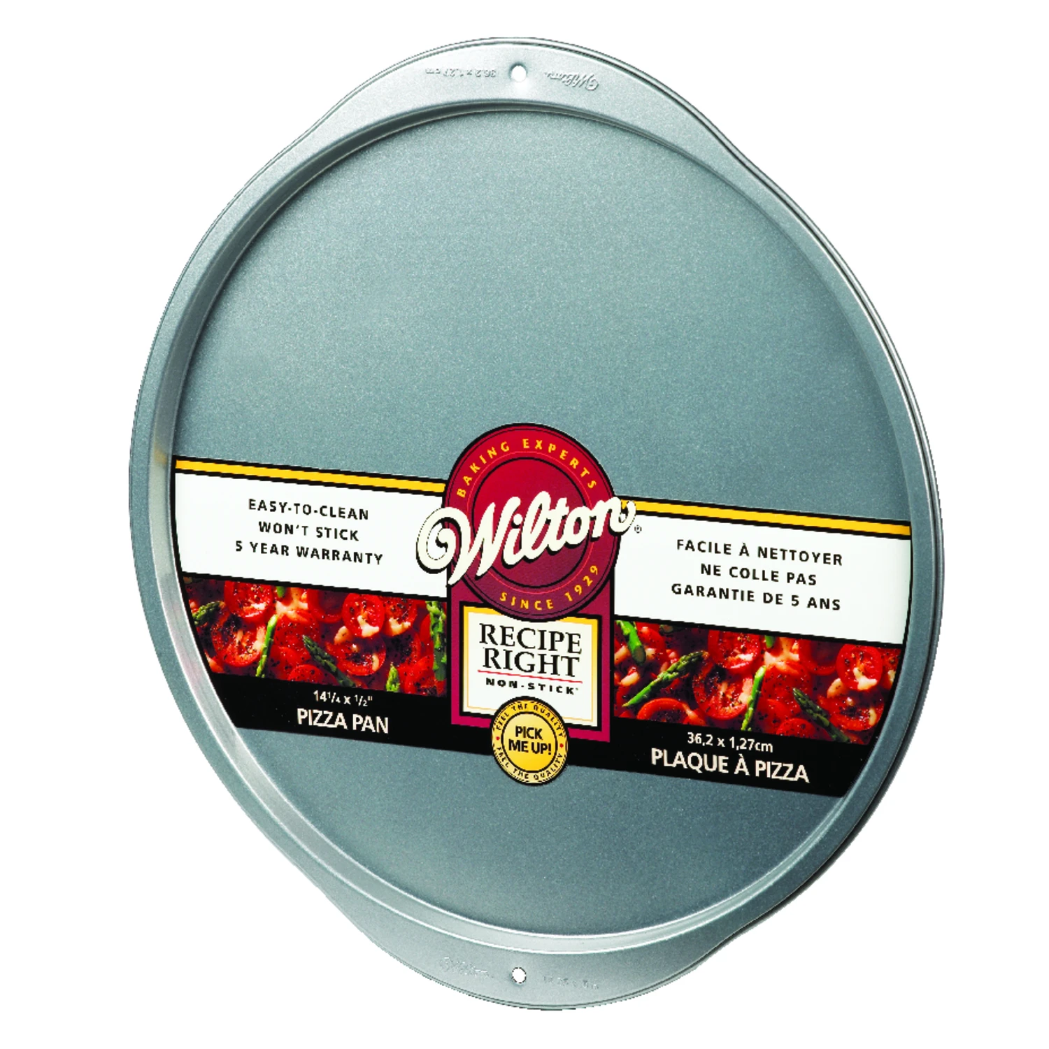 14-1/4 In. Non-stick Pizza Pan - Heavyweight Steel Construction