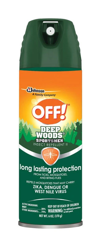 Deep Woods Sportsman's Repellent, 6 Oz. - 30% Deet For Long-lasting Protection