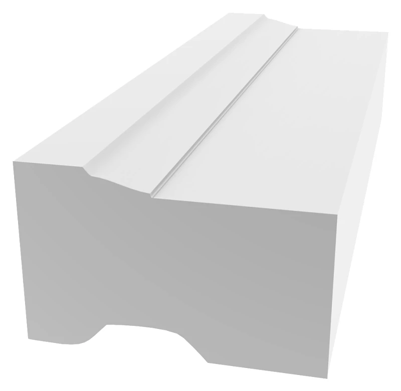 2 In. X 10 Ft. Cellular Pvc Brick Molding - Moisture Proof & Energy Efficient