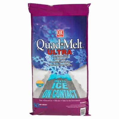 Quad Melt All-In-One Ice Melt Crystals 50 Pounds Bag