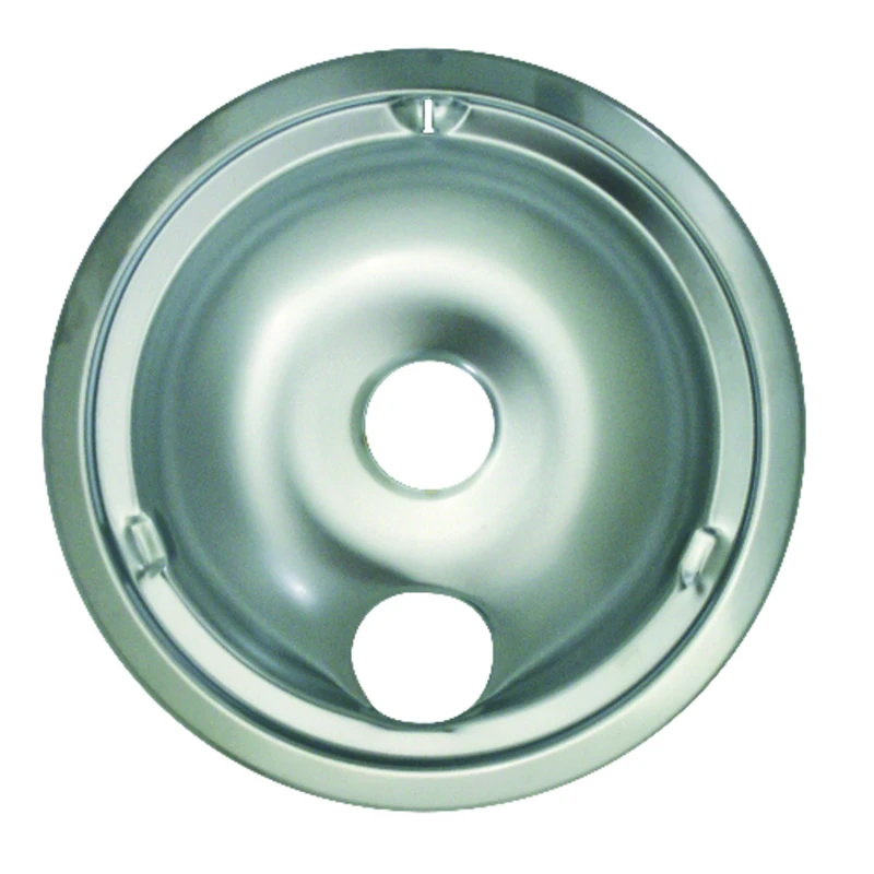 Electric 6" Style C Round Chrome Drip Pan For Ge & Hotpoint Ranges