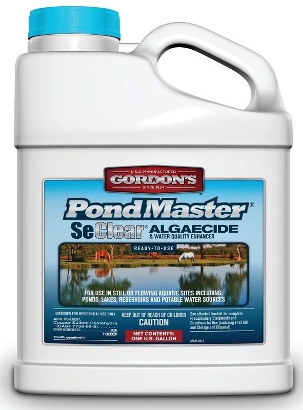 Pondmaster Seclear Algaecide & Water Quality Enhancer, 1 Gallon - Model 3251072