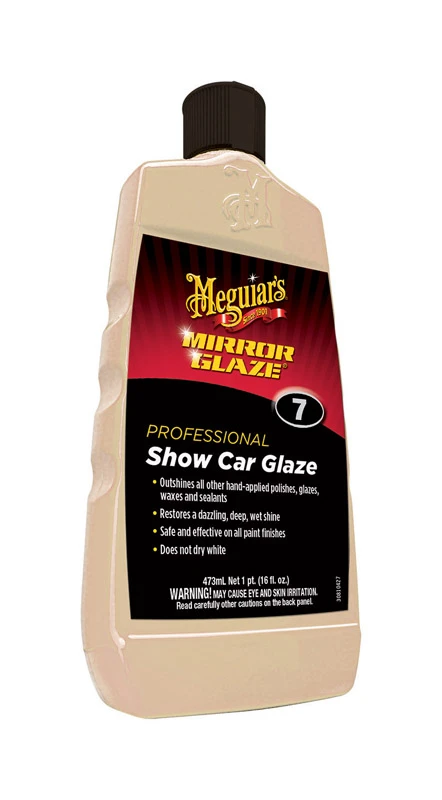 Mirror Glaze 7 Auto Polish 16 Oz - Professional Grade Liquid Polish