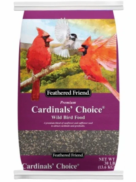 Cardinals' Choice Wild Bird Food, 30 Lb Bag - Premium Seed Mix