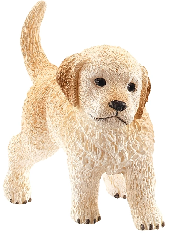 Golden Retriever Puppy Toy Animal Figure For Ages 3 And Up - Model 16396