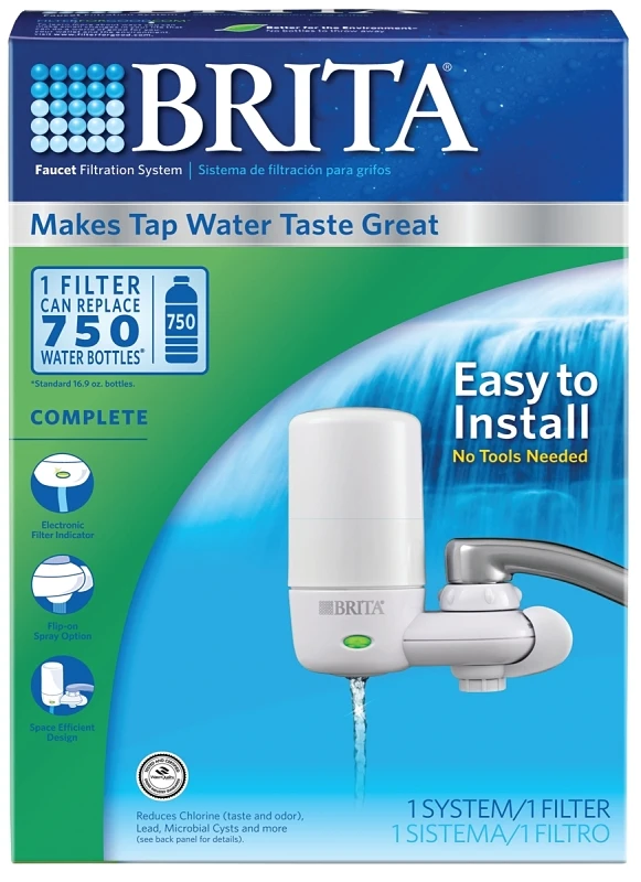 On Tap 2-stage Faucet Mount Water Filter System - Model 42201