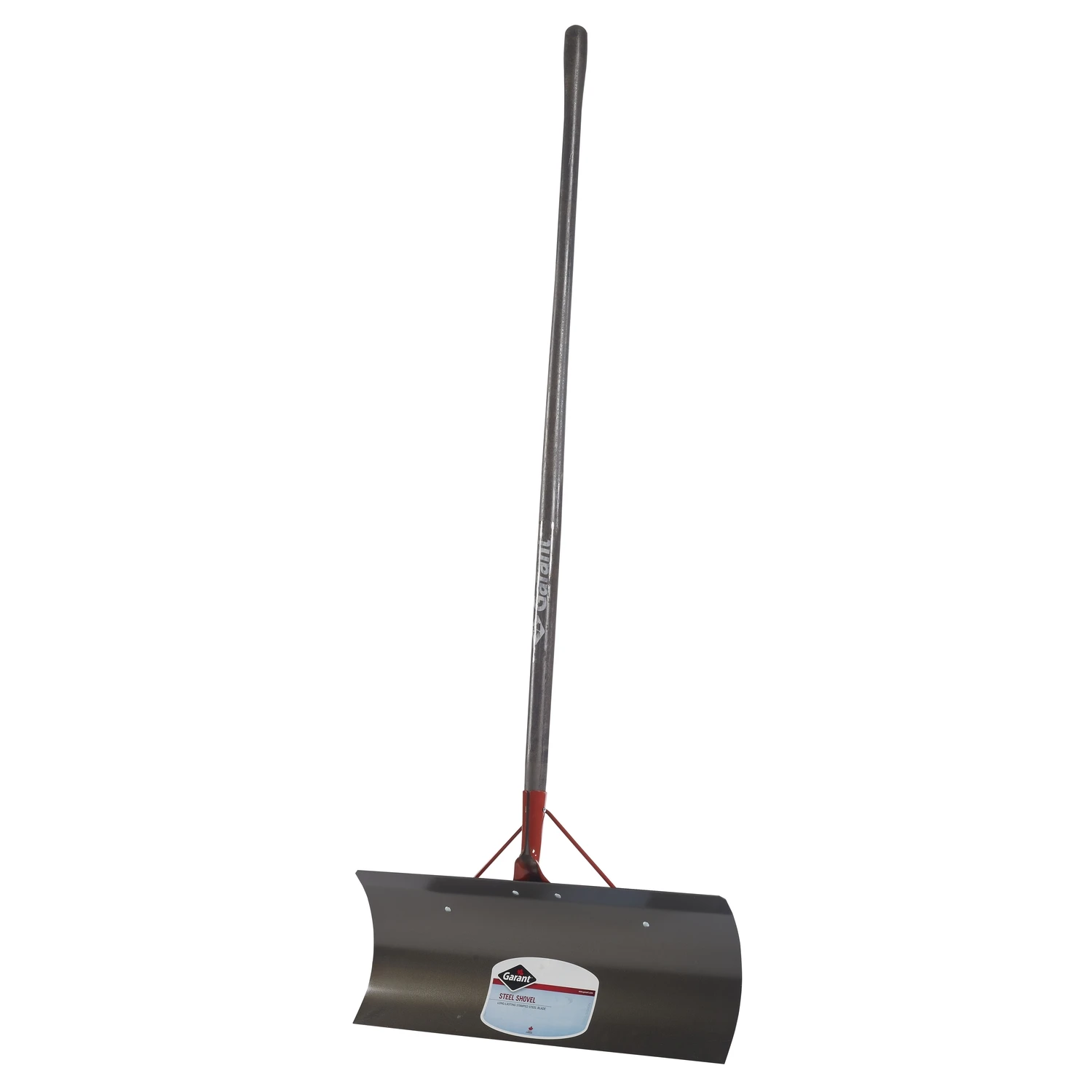 Nordic 24 In. W X 52 In. L Steel Snow Pusher With Comfort Grip Handle