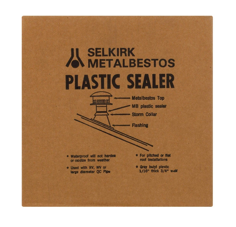 Galvanized Steel Sealer Tape For Chimney Systems - 3/4" X 25'