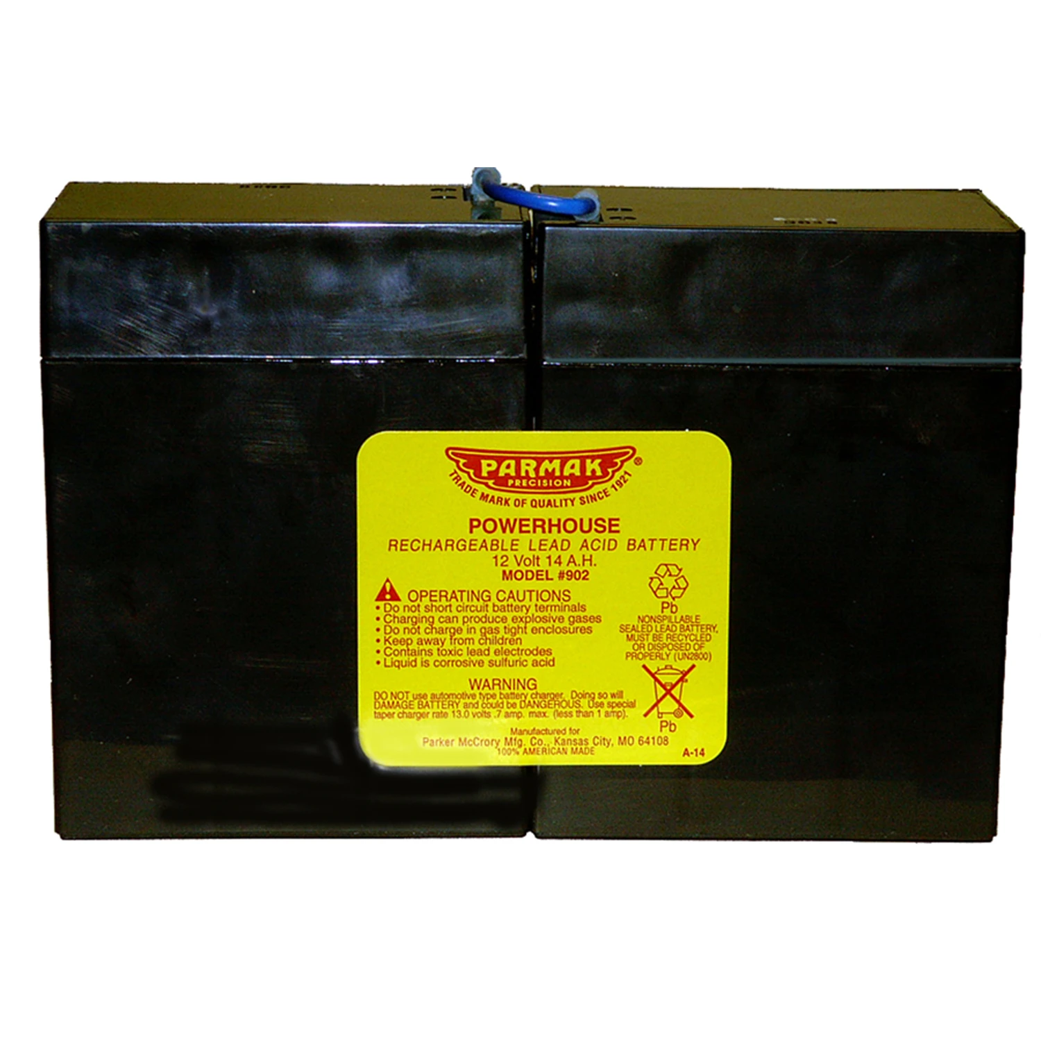 12 Volt Replacement Gel Cell Battery For Solar Fence Charger Model Mag12sp