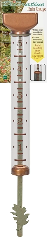 NS RAIN GAUGE STAKE GLD