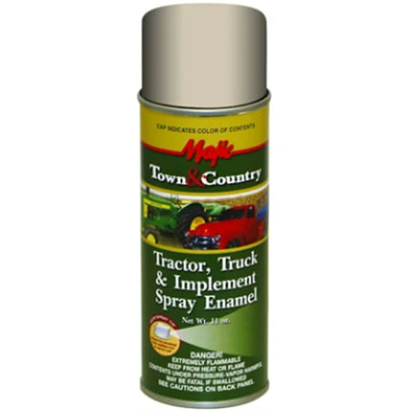 Town and Country Tractor Truck and Implement Spray Enamel Paint Ford Light Gray 12 Ounce Can