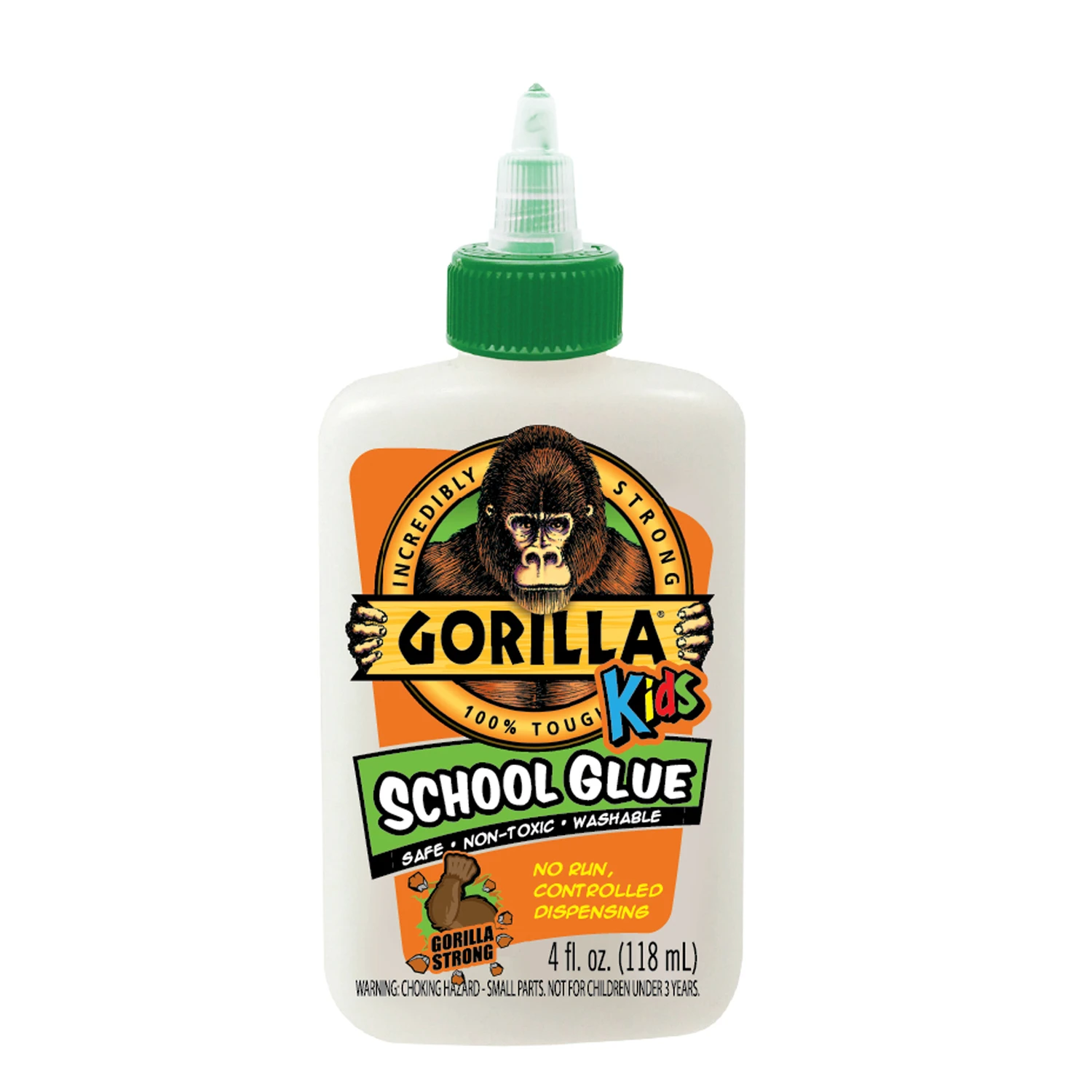 Kids High Strength Washable Clear School Glue 4 Oz - Non-toxic, Ultra Thick Formula