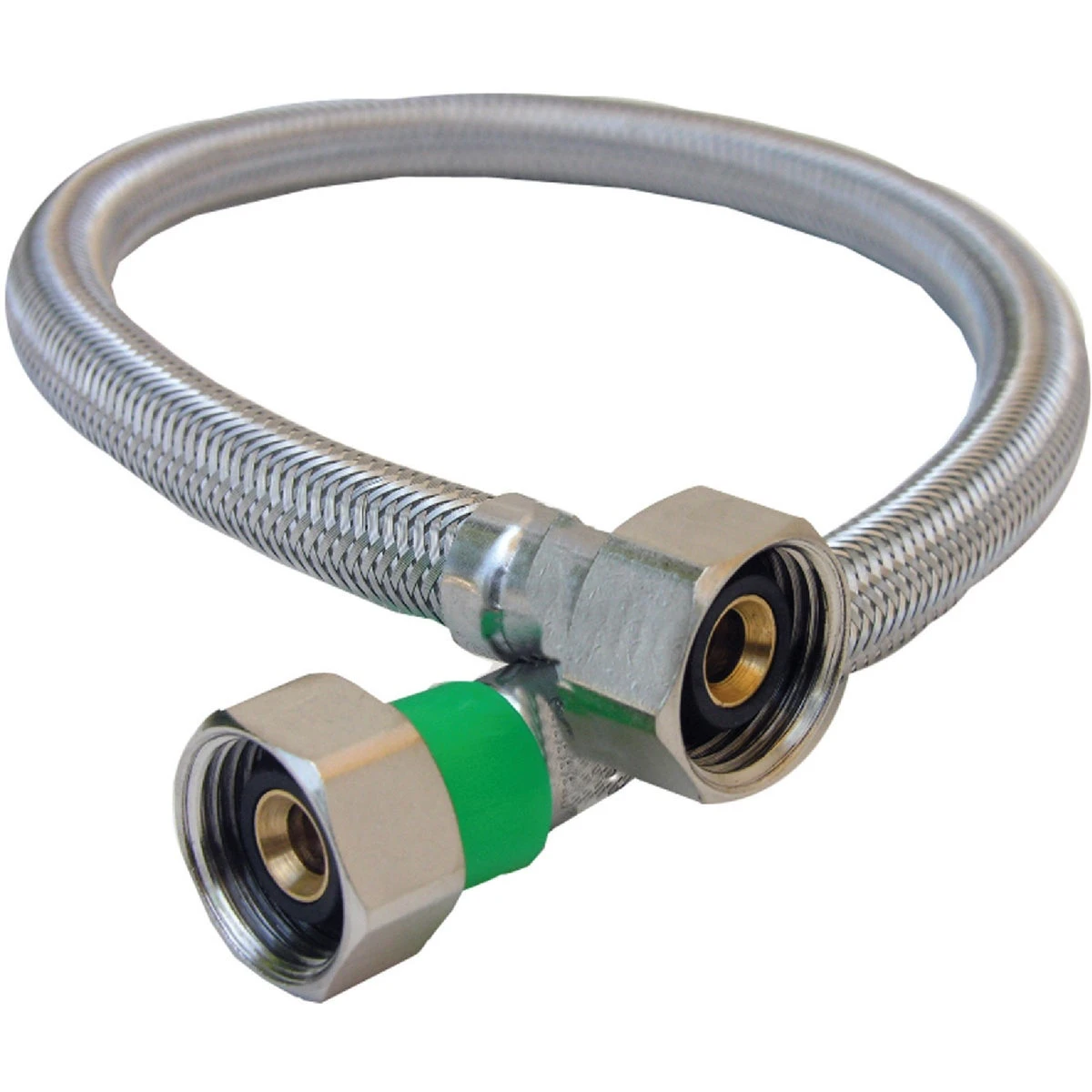 1/2 In. Ips X 1/2 In. Ips X 12 In. Braided Stainless Steel Faucet Connector