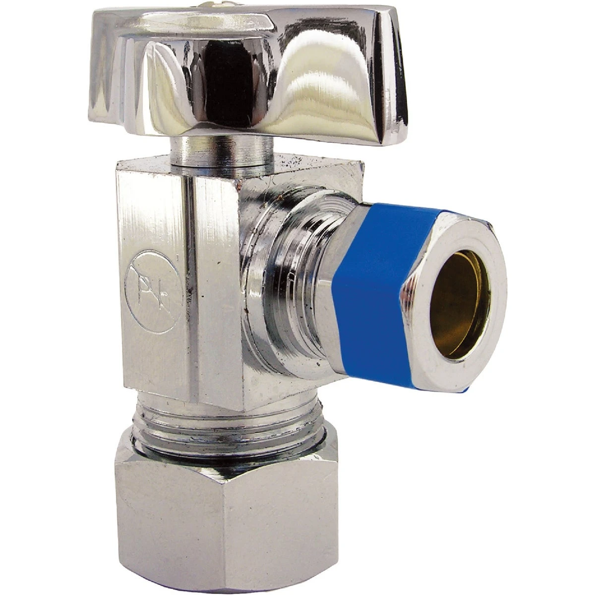 5/8 In. Copper Compression Inlet X 3/8 In. Compression Outlet Angle Valve