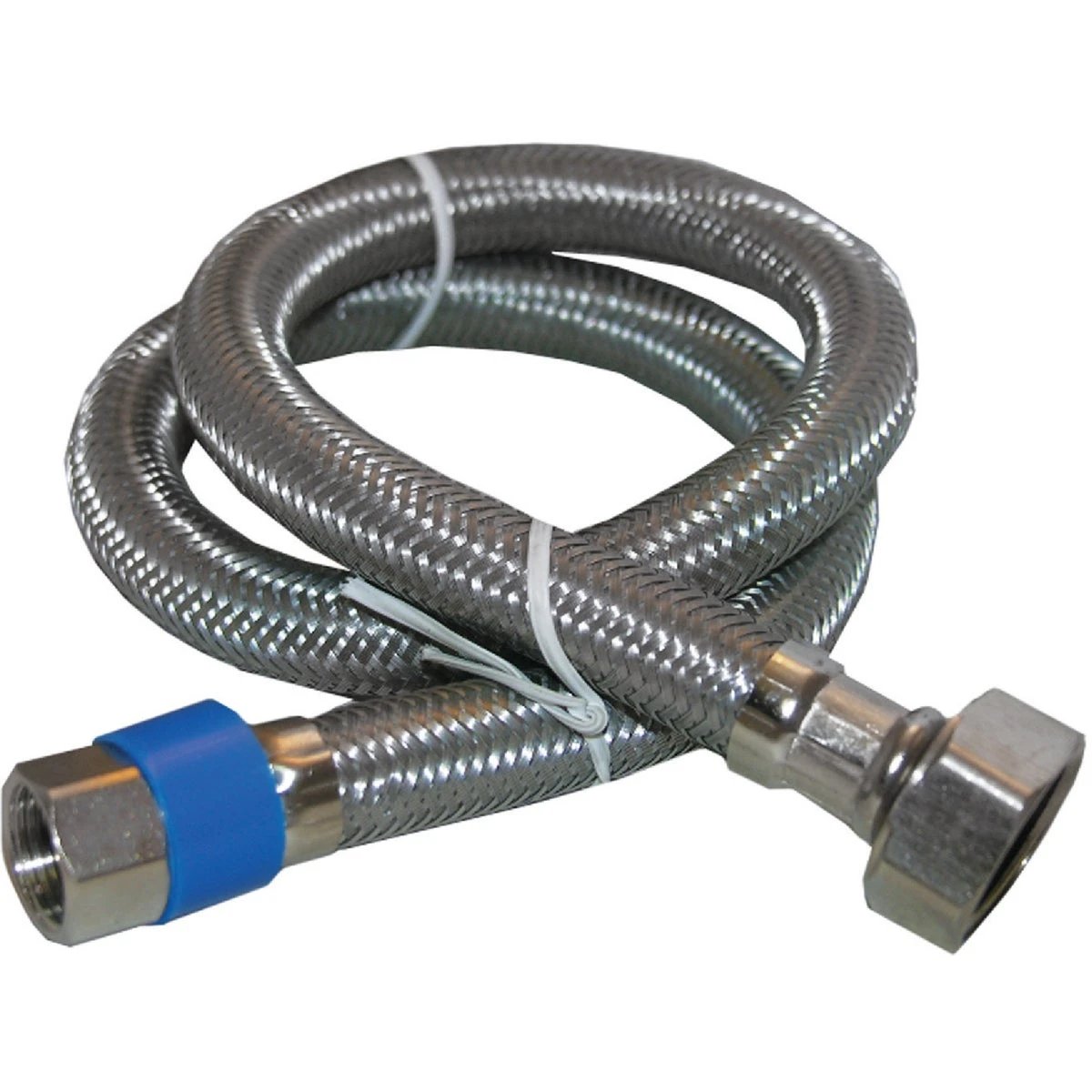 Faucet Connector Hose, 3/8 Inch Compression to 1/2 Inch Female Iron Pipe, 72 Inch Length