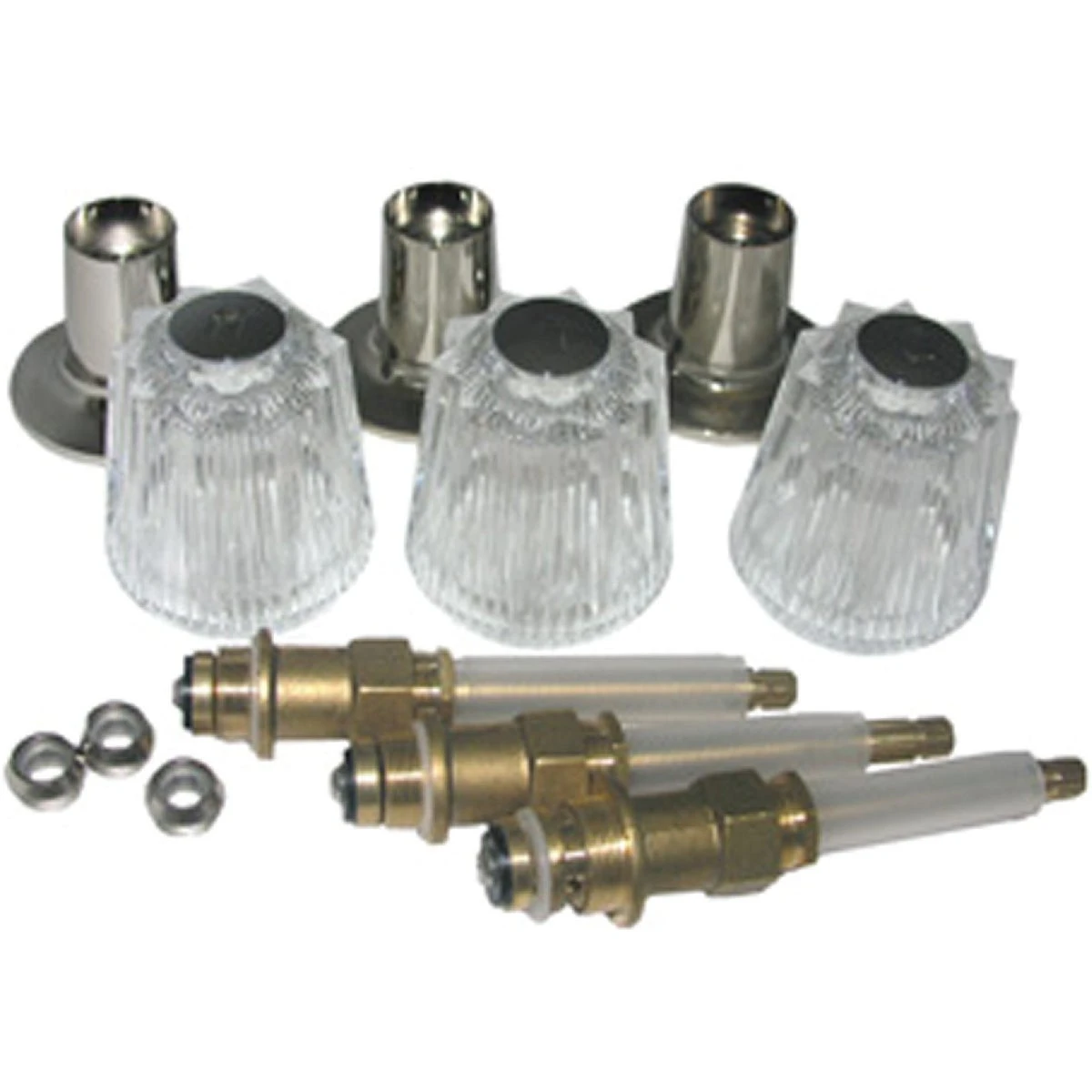 Price Pfister Windsor Three-Valve Trim Set for Bathroom or Kitchen Faucet