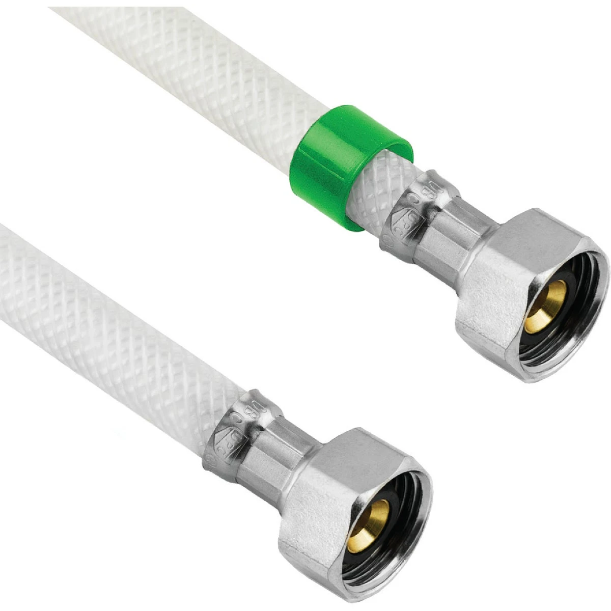 Flexible Poly Faucet Connector 1/2 Inch by 1/2 Inch by 16 Inch Length