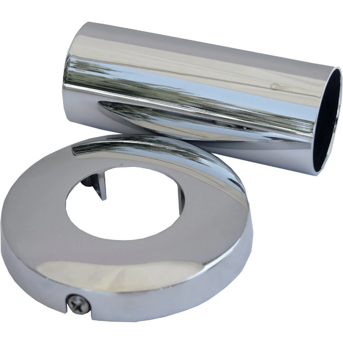 1-1/4 Inch Chrome Flange And Tube Set For Price Pfister