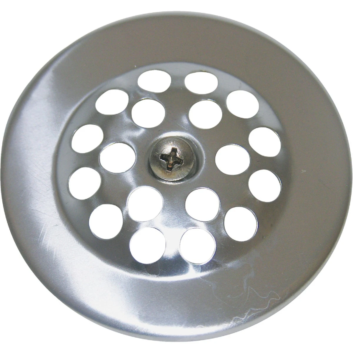 2-7/8 Inch Chrome Plated Tub Drain Strainer With Screw