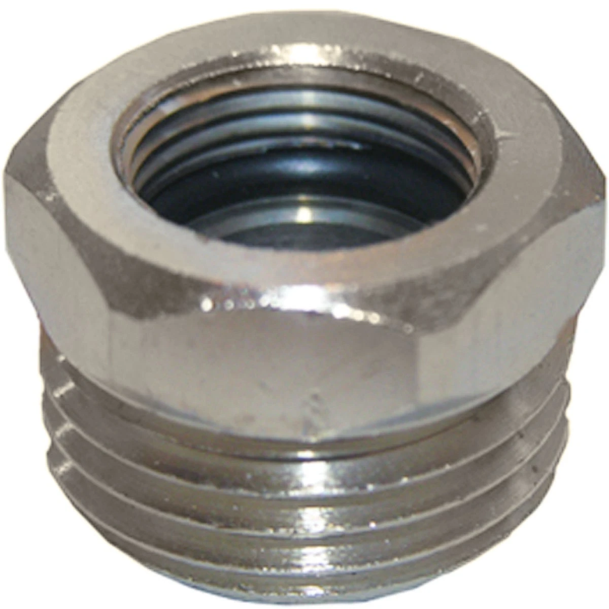 1/2 Inch Ips To 3/8 Inch Compression Thread Brass Adapter