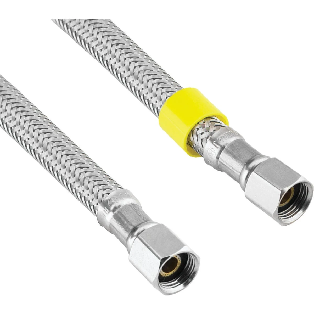 Stainless Steel Ice Maker Connector Hose, 1/4 In. X 1/4 In. X 10 Ft.