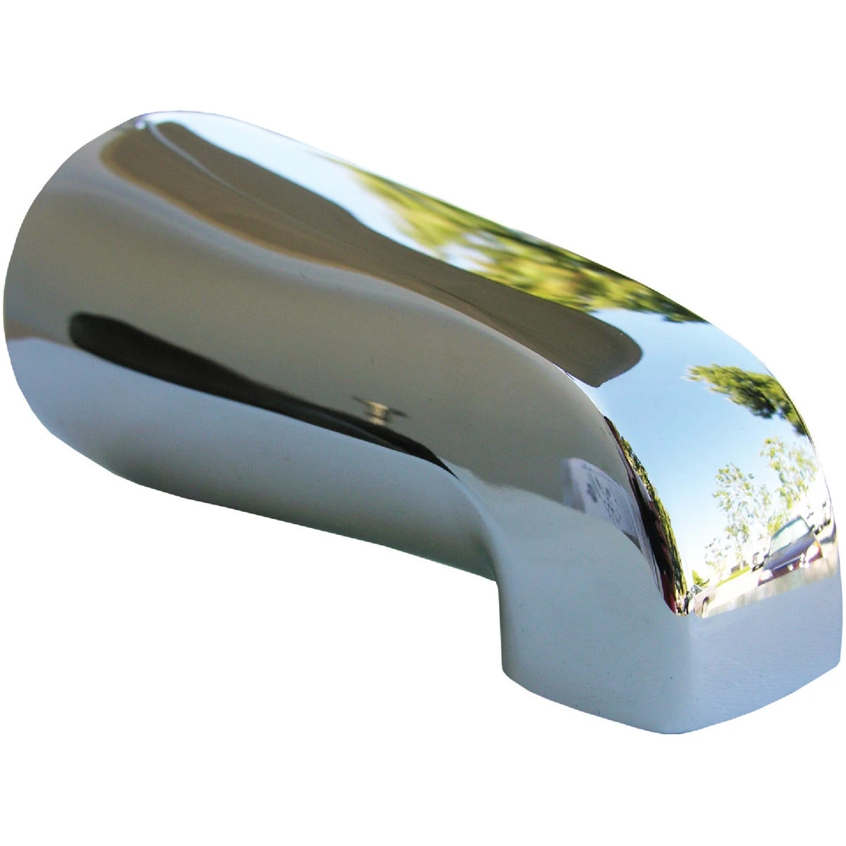 4-way Chrome Bathtub Spout With Diverter - Universal Fit For Copper And Iron Pipes