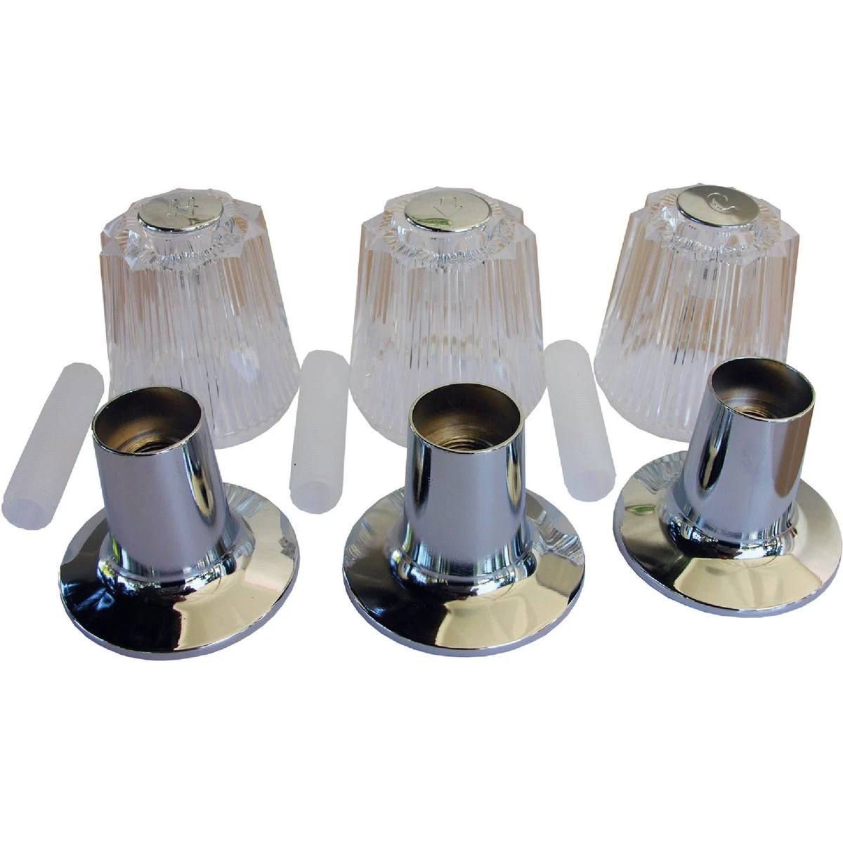 Price Pfister Windsor Three-Valve Tub and Shower Trim Set
