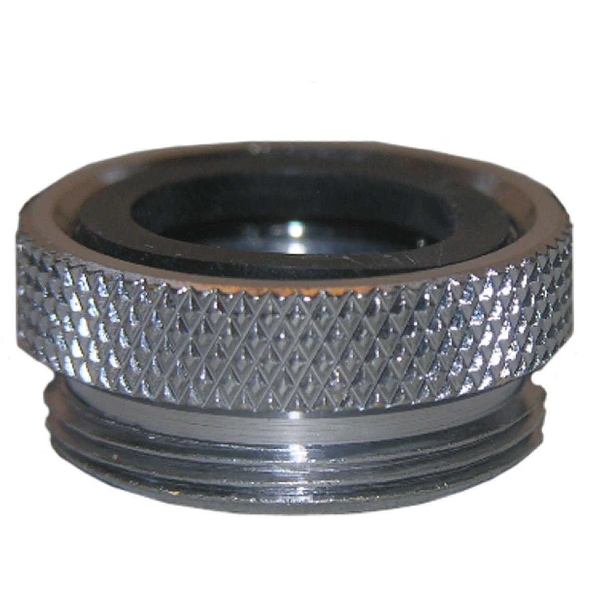 Chrome-plated Faucet Adapter, 3/4" Female X 55/64" Male Thread, Fits Price Pfister & Kohler