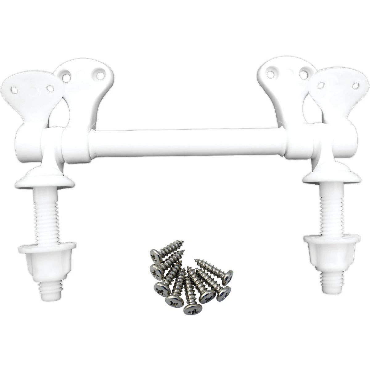 Replacement Toilet Seat Hinge for Standard Toilet Seats Durable Plastic Construction
