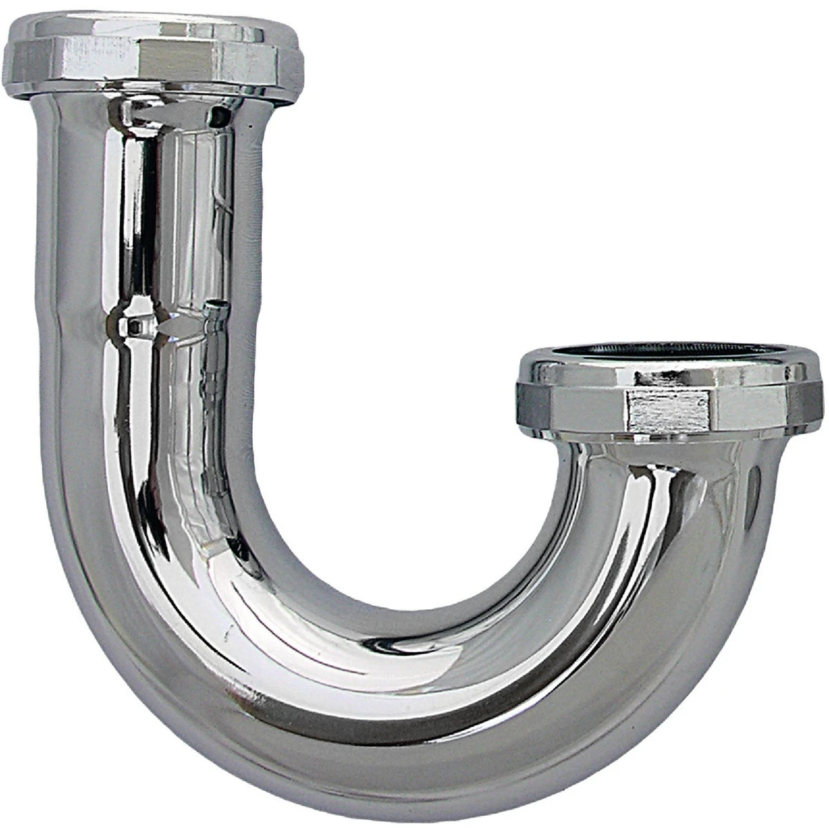 1-1/2 In. Chrome Plated J-bend For Sink Drain Traps