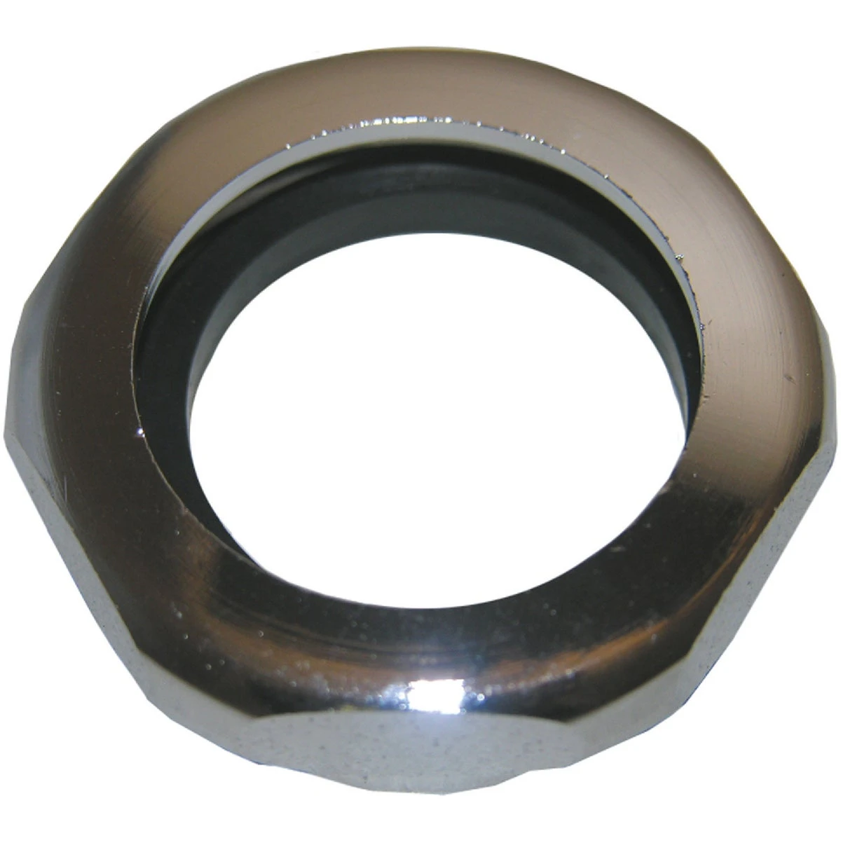 Chrome-Plated Brass Slip Joint Nut Kit Pipe Fitting, 1-1/4 Inch