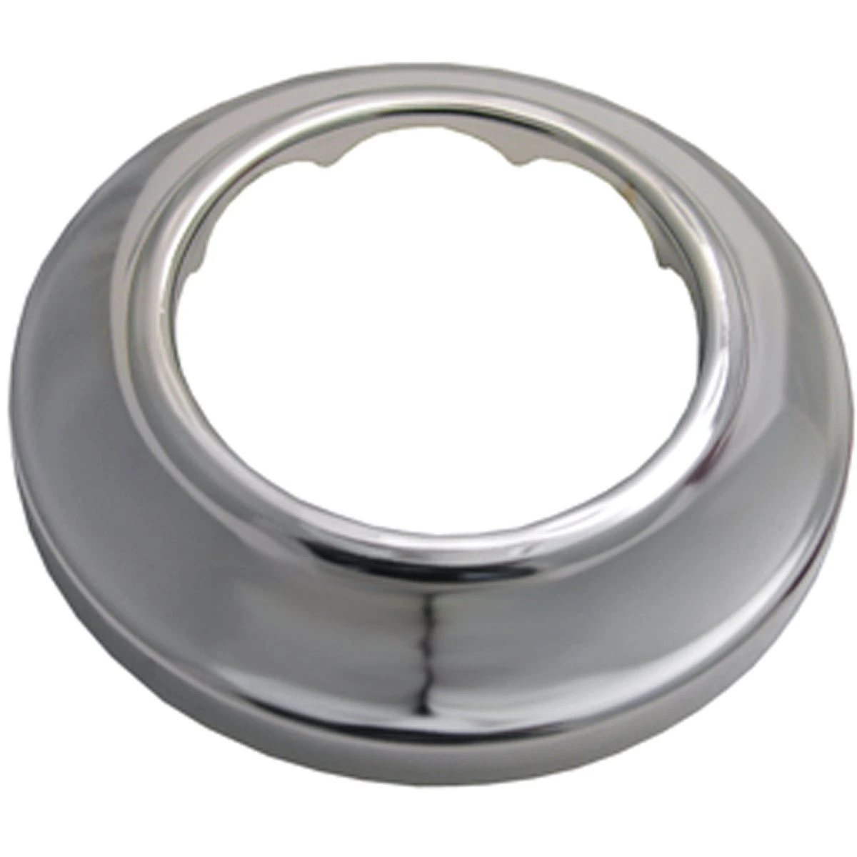 Sure Grip Chrome Plated Shallow Flange for One and One-Half Inch Iron Pipe