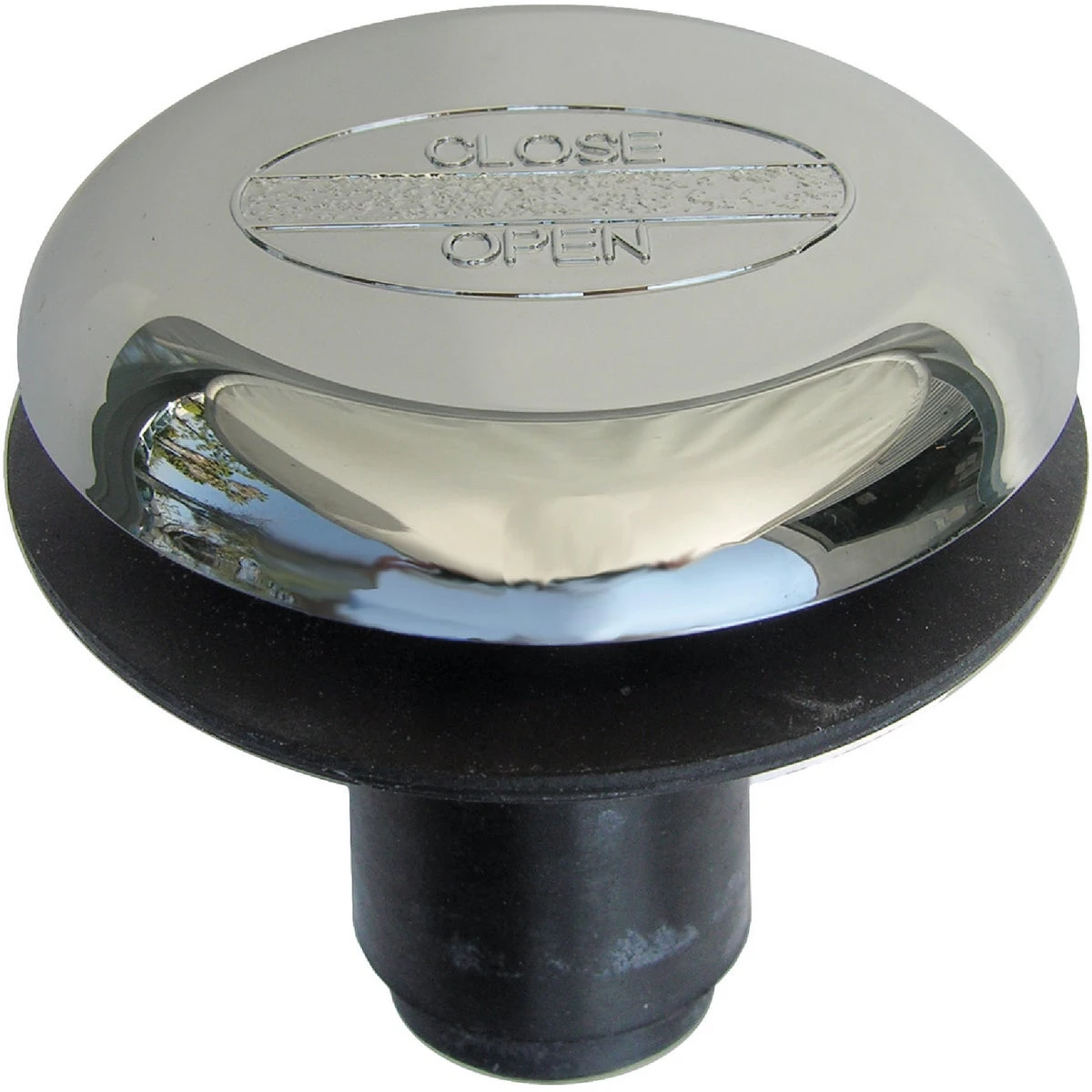 3/8 In. X 2 In. Chrome Plated Rapid Fit Tip Toe Bathtub Drain Stopper