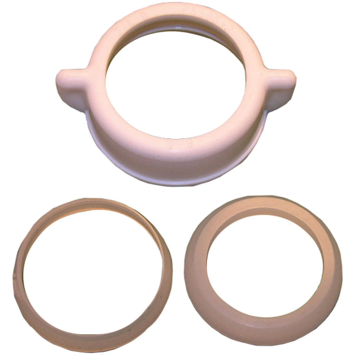 PVC Slip Joint Nuts and Washers for 1-1/4 Inch or 1-1/2 Inch Outer Diameter Pipes