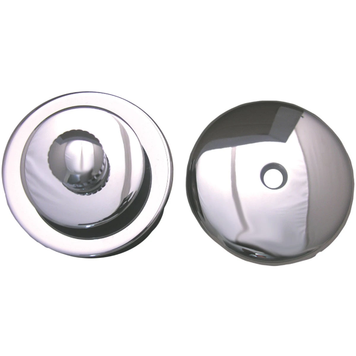 Polished Chrome Lift 'n Lock Bath Drain Trim Kit With Adaptor