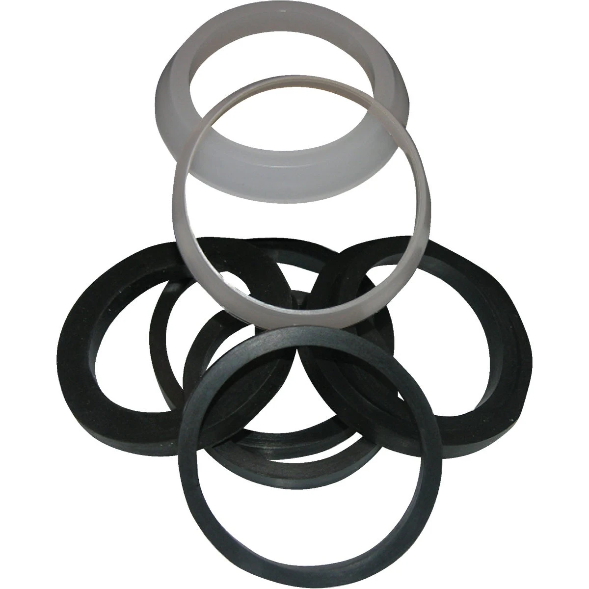 Slip Joint Washers, Asst'd Plastic & Rubber, 5-Pk.